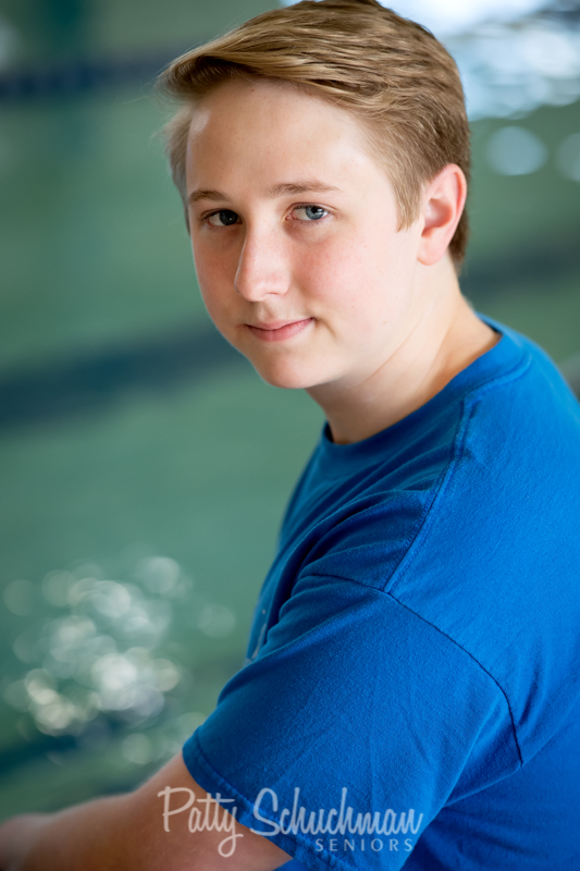 Round hill aquatic center center photos for senior swimmer boy